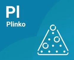 Play Plinko ball dropping towards prize slots