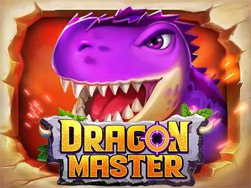 Close-up of dragon graphics in the Dragon Master casino game