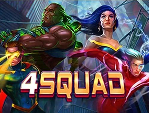 Bonus symbols in 4 Squad Casino slot game