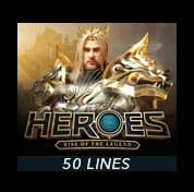 Play and win big at Heroes Casino, featuring action and rewards