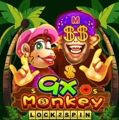 Enjoy big jackpots with 9x Monkey Lock 2 Spin Slot